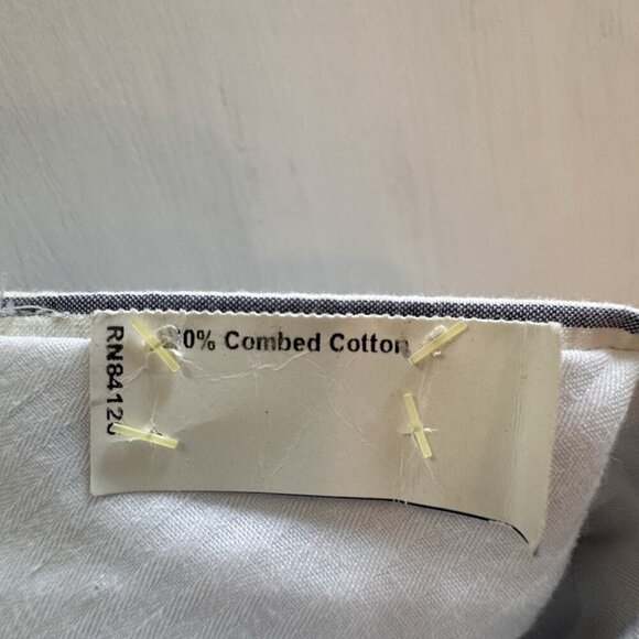 Haspel Seersucker Suit Pants 100% Cotton - Pants 40W Blue/white $245 - Picture 4 of 13